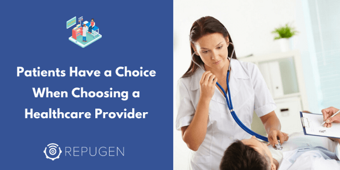 Healthcare provider choosing when choice patients prasad ajay dec choose